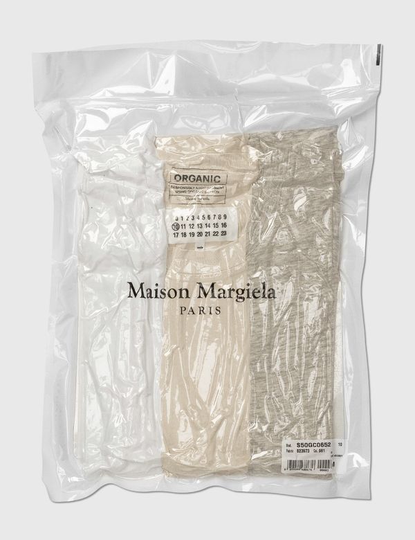 Maison Margiela 3 Pack Shrinkwrap T-shirts