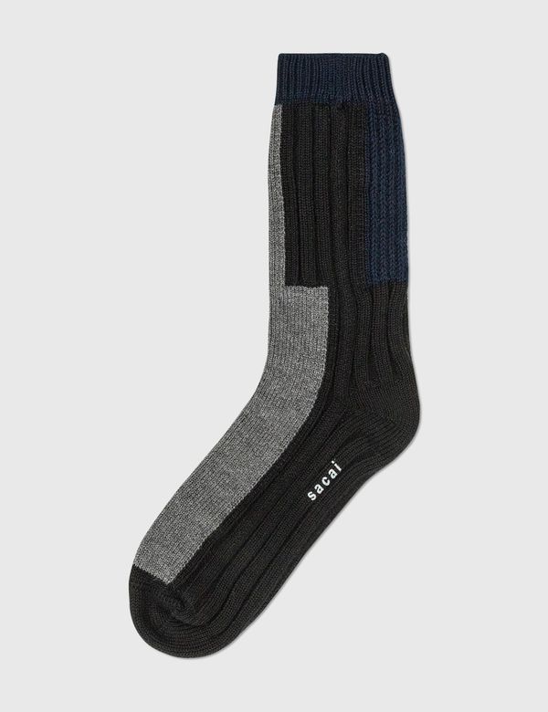 Sacai logo socks