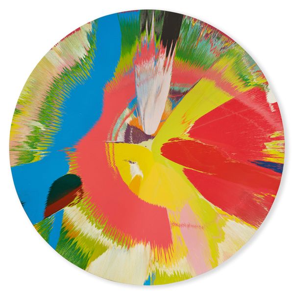 Damien Hirst Beautiful Career Minded Painting