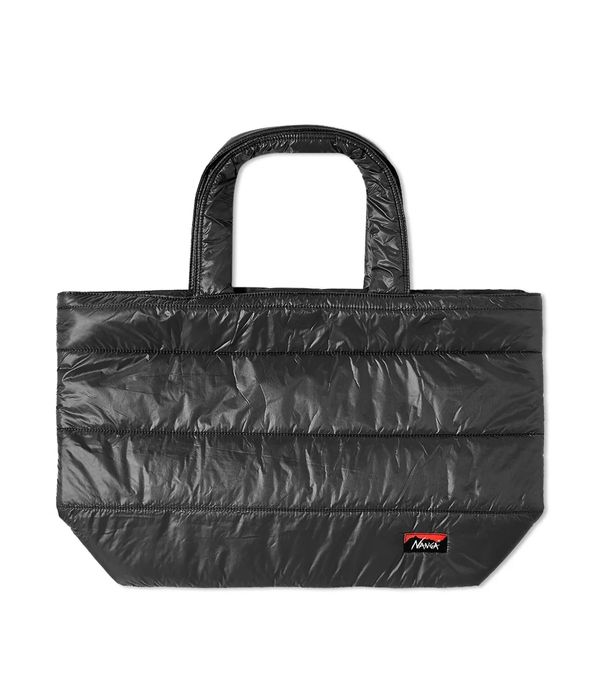 NANGA Eco Insulation padded black tote bag
