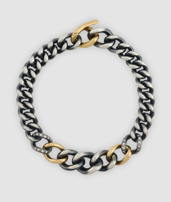 HUM Mixed Silver Chain Bracelet