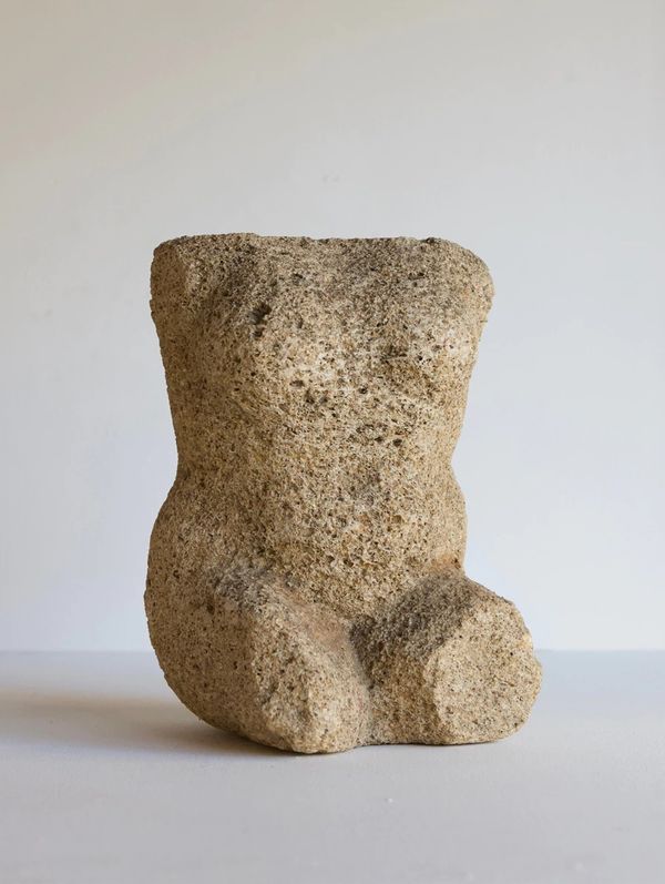 Modernist Stone Torso, Artist Unknown