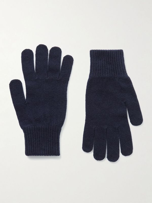 Sunspel Recycled Cashmere Gloves