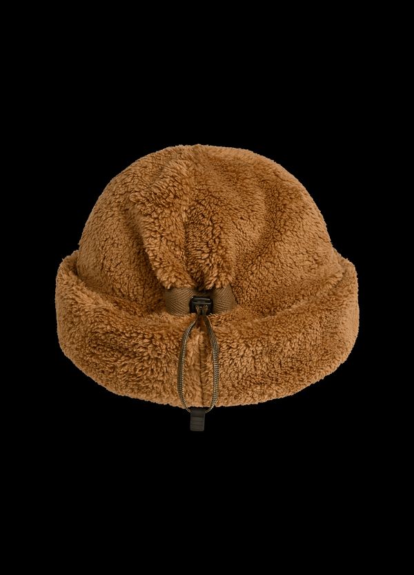 Cableami Boa Fleece Drawcord Hat
