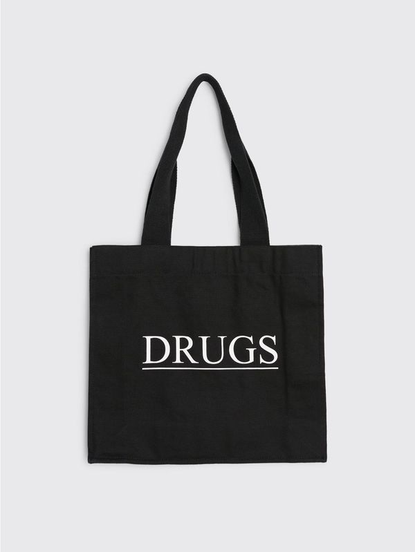 IDEA Drugs black tote tag