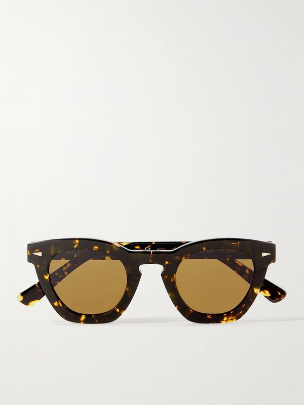 Ahlem Montorgueil Round Tortoiseshell Sunglasses