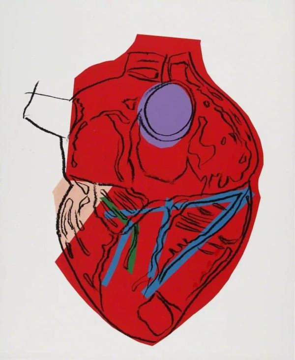 Andy Warhol, Heart (ca. 1982)
